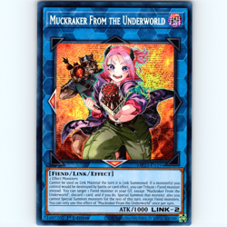 Yugioh Muckracker From The Underworld MP23-EN194 1st Edition Secret Rare - NM 💎 - Image 1