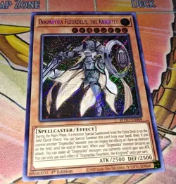 x1 Dogmatika Fleurdelis, The Knighted - Secret Rare - ROTD-EN008 - Yugioh 1st LP - Image 1