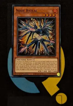 CRBR-EN002 Node Ryzeal Super Rare 1st Edition YuGiOh - Image 1