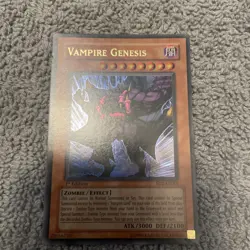 Yugioh Card - Vampire Genesis SD2-EN001 Ultra Rare 1st Ed MP - Image 2