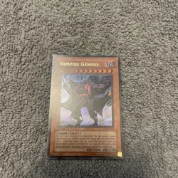 Yugioh Card - Vampire Genesis SD2-EN001 Ultra Rare 1st Ed MP - Image 3