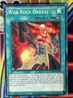 Yugioh War Rock Ordeal BLVO-EN098 Single - Image 1