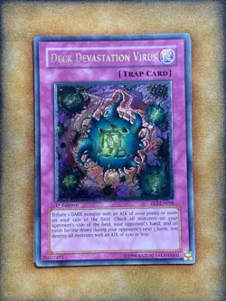 Yugioh Deck Devastation Virus FET-EN058 Ultimate Rare 1st Ed NM (#2) - Image 1