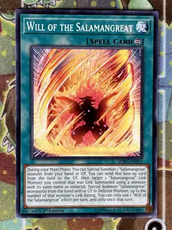 Yugioh Will Of The Salamangreat SOFU-EN053 Single - Image 1