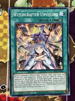 Yugioh Witchcrafters Unveiling MP21-EN080 Single - Image 1
