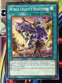 Yugioh World Legacy's Nightmare FLOD-EN059 Single - Image 1