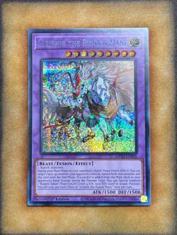 Yugioh Sleipnir the Runick Mane MP24-EN096 Secret Rare 1st Ed NM - Image 1