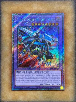 Yugioh Rindbrumm the Striking Dragon RA02-EN025 Platinum Secret Rare 1st Ed NM - Image 1