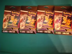 Pokemon Trick or Trade 4-15 Card Mini Pack with Foil Guarantee - Image 1