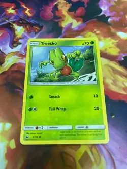 Treecko 8/168 Sm-Celestial Storm Regular LP-Lightly Played Pokemon Card TCG - Image 1