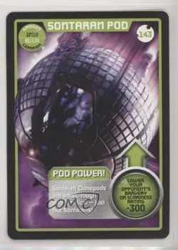 2010 Doctor Who - Monster Invasion Trading Card Game Sontaran Pod #143 - Image 1