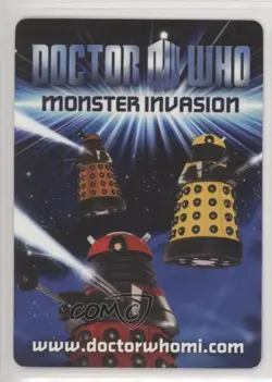 2010 Doctor Who - Monster Invasion Trading Card Game Sontaran Pod #143 - Image 2