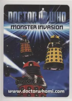 2010 Doctor Who - Monster Invasion Trading Card Game Giant Eye #156 - Image 2