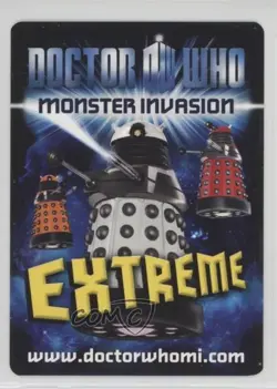 2010 Doctor Who - Monster Invasion Trading Card Game Dalek Drone #182 - Image 2