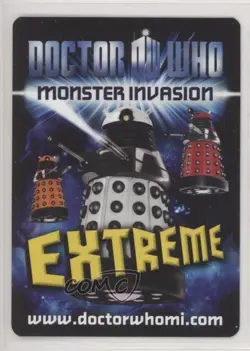 2010 Doctor Who - Monster Invasion Trading Card Game Peg Doll Soldier #277 - Image 2