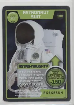 2010 Doctor Who - Monster Invasion Trading Card Game Astronaut Suit #288 - Image 1