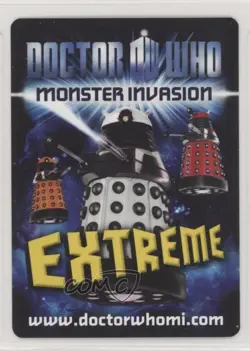 2010 Doctor Who - Monster Invasion Trading Card Game Void Ship #295 - Image 2