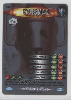 2006 Doctor Who: Battles in Time - Trading Card Game Cyberman #002 - Image 1