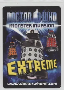 2010 Doctor Who - Monster Invasion Trading Card Game Time Lord Psychic Container - Image 2