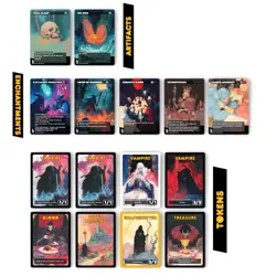 Edgar Markov X MTG Custom Altered Art | Full 100 Card EDH Deck w/Custom Tokens - Image 2