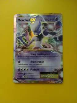 Pokemon Mewtwo EX 52/108-xy Evolutions Ultra Rare Holo Card NM Condition - Image 1