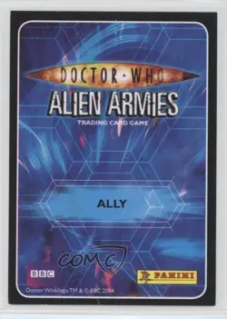 2009 Doctor Who - Alien Armies Trading Card Game Anita #159 - Image 2