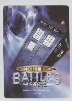 2006 Doctor Who: Battles in Time - Trading Card Game Forcefield #076 - Image 2