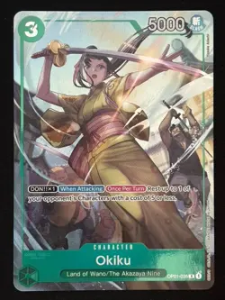 Okiku (OP01-035) (Premium -BANDAI CARD GAMES Fest. 23-24 Edition-) - (OP-PR) - Image 1