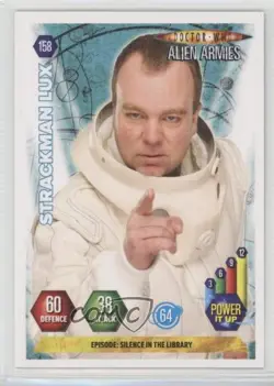 2009 Doctor Who - Alien Armies Trading Card Game Strackman Lux #158 - Image 1