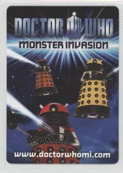 2010 Doctor Who - Monster Invasion Trading Card Game Doctor in Cake #148 - Image 2