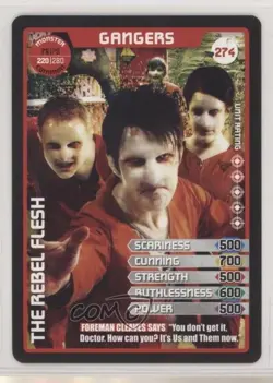 2010 Doctor Who - Monster Invasion Trading Card Game Gangers #274 - Image 1
