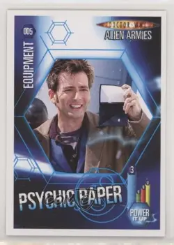 2009 Doctor Who - Alien Armies Trading Card Game Psychic Paper #005 - Image 1