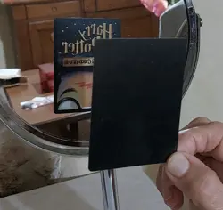 Harry Potter tcg Filler Card Black Error card wizards of the coast RARE Misprint - Image 1