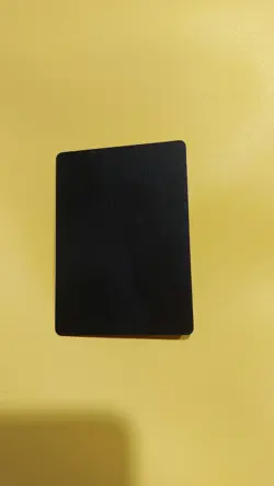 Harry Potter tcg Filler Card Black Error card wizards of the coast RARE Misprint - Image 2