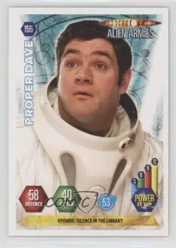 2009 Doctor Who - Alien Armies Trading Card Game Proper Dave #155 - Image 1