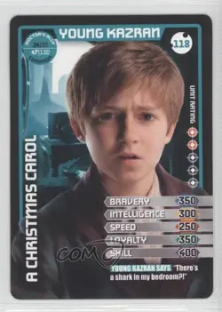 2010 Doctor Who - Monster Invasion Trading Card Game Young Kazran #118 - Image 1