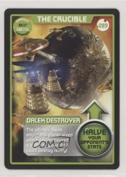 2010 Doctor Who - Monster Invasion Trading Card Game Crucible #289 - Image 1