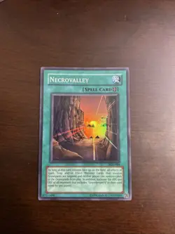 Necrovalley PGD-084 Super Rare Unlimited Card Yu-Gi-Oh NM - Image 1
