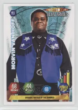 2009 Doctor Who - Alien Armies Trading Card Game Morvin Van Hoff #113 - Image 1