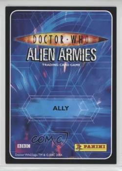 2009 Doctor Who - Alien Armies Trading Card Game Morvin Van Hoff #113 - Image 2