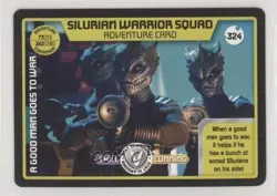 2010 Doctor Who - Monster Invasion Trading Card Game Silurian Warrior Squad #324 - Image 1