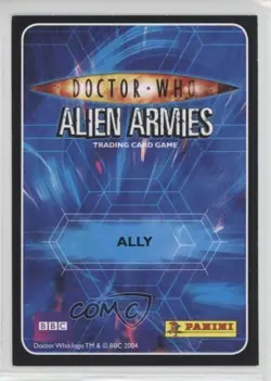 2009 Doctor Who - Alien Armies Trading Card Game Foon Van Hoff #112 - Image 2
