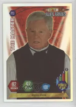2009 Doctor Who - Alien Armies Trading Card Game The Master #F13 - Image 1