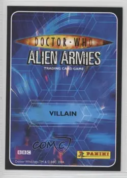 2009 Doctor Who - Alien Armies Trading Card Game The Master #F13 - Image 2