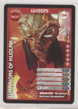 2010 Doctor Who - Monster Invasion Trading Card Game Uvodni #245 - Image 1