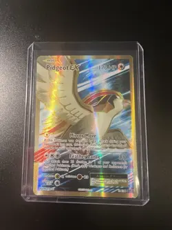 Pokemon Pidgeot-EX TCG Evolutions Full Art Holo Card 104/108 Ultra Rare - Image 1