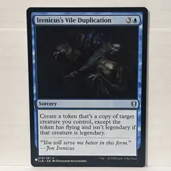 Irenicus's Vile Duplication - The List - PLST NM MTG MAGIC CLB - Image 1