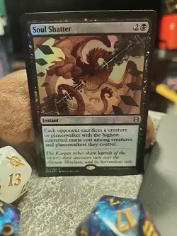 MTG Soul Shatter - Foil art - Zendikar Rising #127/280 - Image 1
