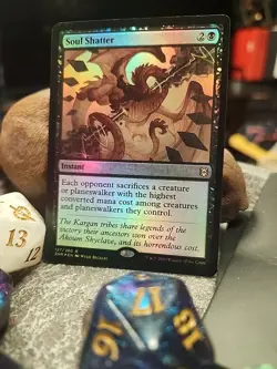 MTG Soul Shatter - Foil art - Zendikar Rising #127/280 - Image 2