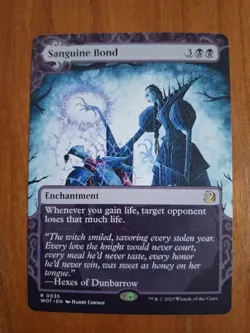 Sanguine Bond WOT 035 Rare Wilds of Eldraine: Enchanting Tales NM MTG - Image 1